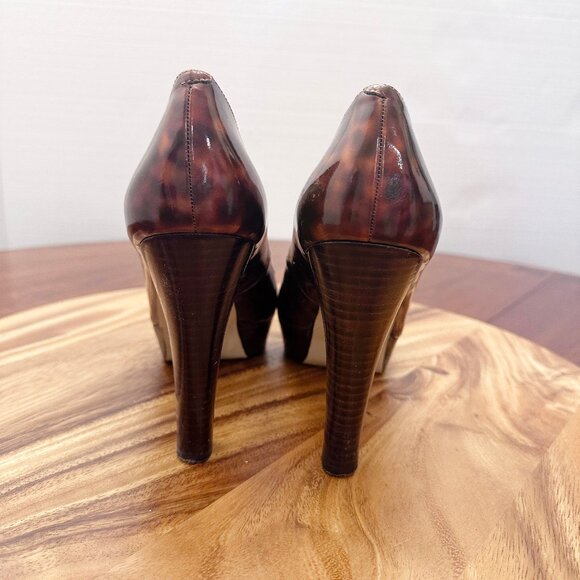 Platform peep toe heel - Picture 4 of 6